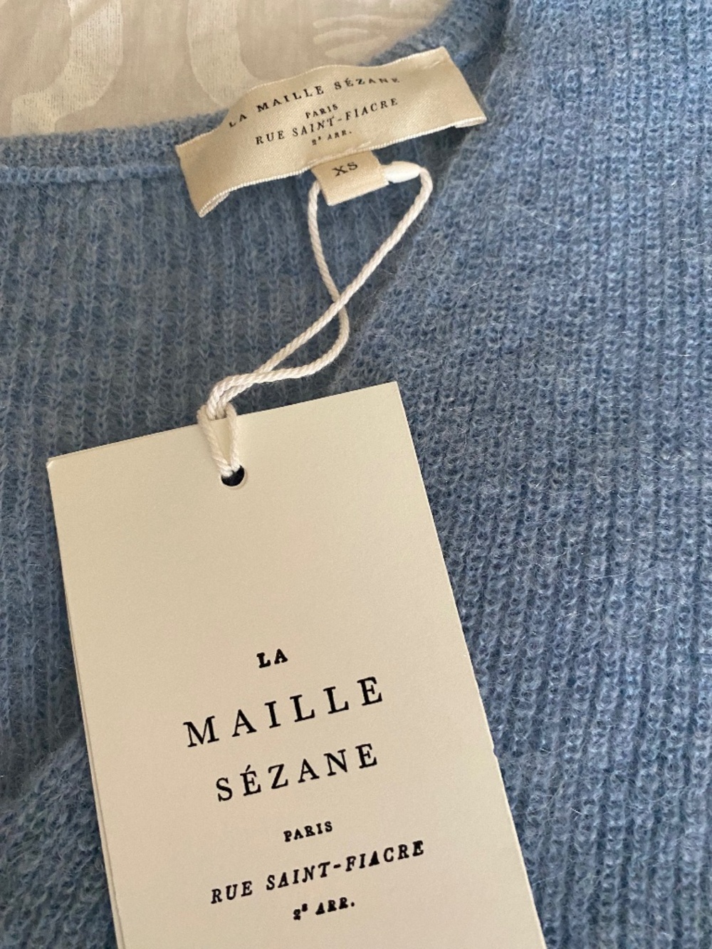 Sezane Barry 'Cloud Blue' NWT - Picture 4 of 13